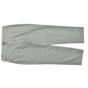 Izod Performance Stretch Men's Gray Flat Front Classic Fit Pants Size 38x32 NEW